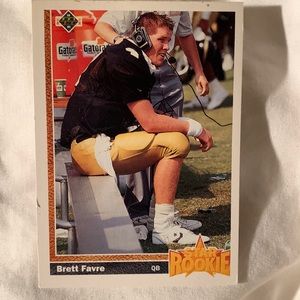 Brett Favre Rookie Card 13
